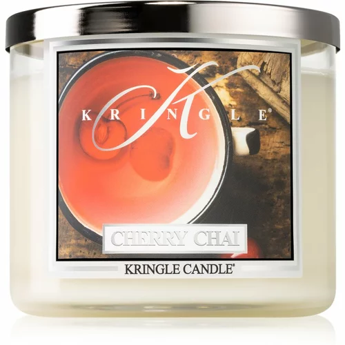 Kringle Candle Cherry Chai dišeča sveča 411 g