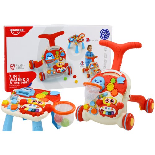  Hodalica Educational Table 2in1 - crvena Cijene