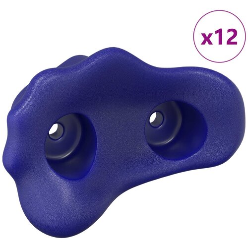 vidaXL Oprijemala za plezanje 12 pcs Modra 100 x 67 x 43 mm PP, (5000202771) Cene