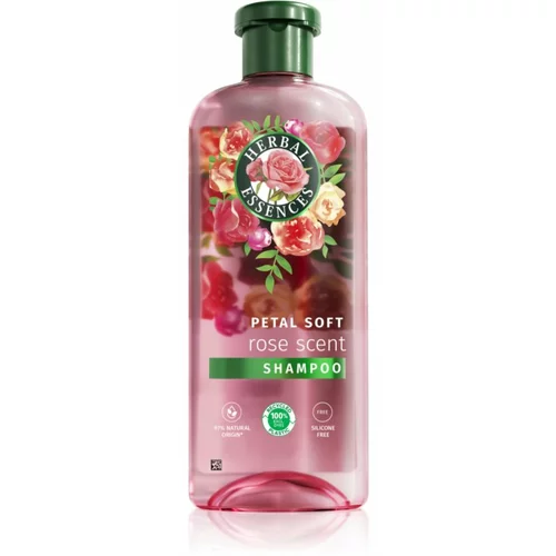 Herbal essences Rose Scent Petal Soft šampon za suhe in poškodovane lase 350 ml