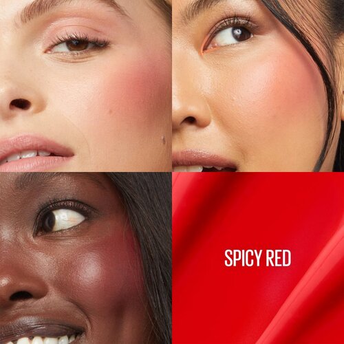 Maybelline Sunkisser Matte tekoče rdečilo z mat učinkom odtenek 36 Spicy Red 4.7 ml Slike