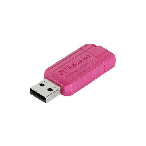 Verbatim USB DRIVE 2.0 PINSTRIPE USB stick 128 GB ružičasta 49460 USB 2.0 Slike