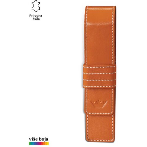 PRINC LEATHER Futrola za jednu olovku &Scaron;tep, Narandžasta Cene