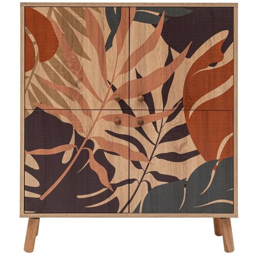 Kalune Design Ormarić u dekoru hrasta u prirodnoj boji 95x111 cm Multilux &amp;ndash; Slike
