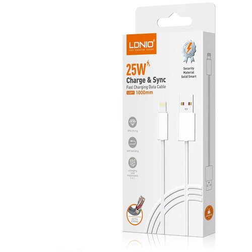 Ldnio Kabel LS891 25W Fast USB na iPhone Lightning beli 1m Cene