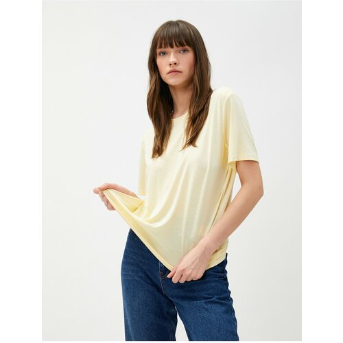 Koton Basic Modal T-Shirt Short Sleeve Slike
