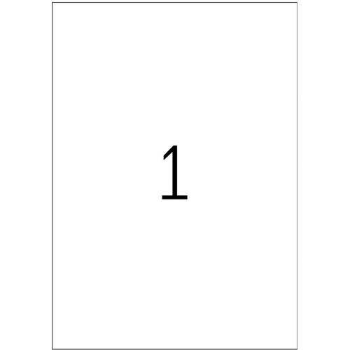  HERMA A3 labels transparent crystal-clear 297x420 mm transparent clear film glossy 50 pcs. Cijene
