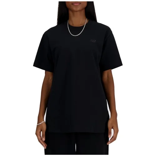 New Balance ATHLETICS JERSEY T-SHIRT Crna