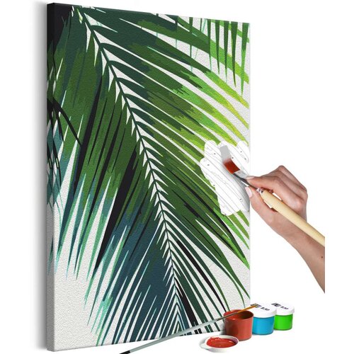  Slika za samostalno slikanje - Green Plume 40x60 Slike