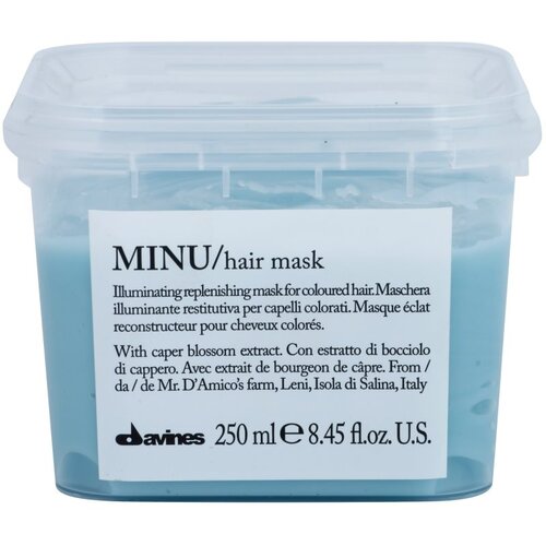 DAVINES Minu Caper Blossom obnovitvena maska za barvane lase 250 ml Cene