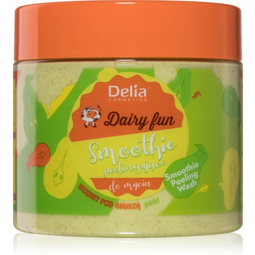 Delia Cosmetics Dairy Fun piling za telo Pear 350 g