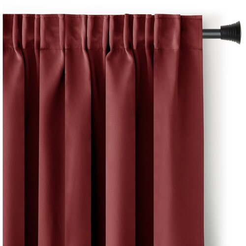 AmeliaHome Curtain BLACKOUT color pink style classic tape blackout 140x270 Cijene