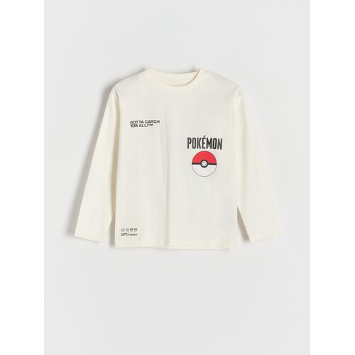 Reserved Majica dugih rukava Pokémon - krem Cene