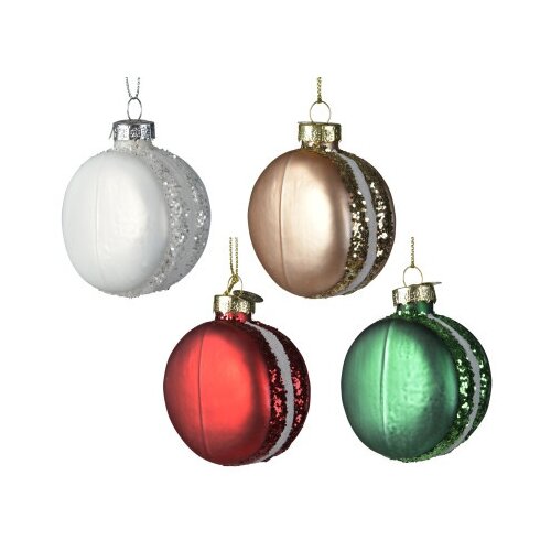 DEKOR DOM dekoracija - hanging macaroon 7.3cm 120364 - multi - kmg ( 045659 ) Slike