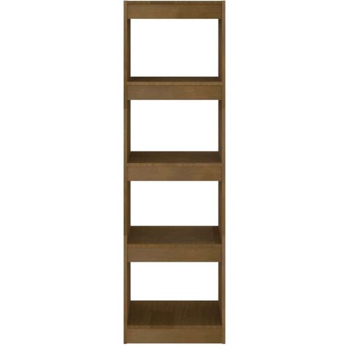 VidaXL knjižna omara za razdelitev prostora medeno rjava 40x30x135,5cm Slike