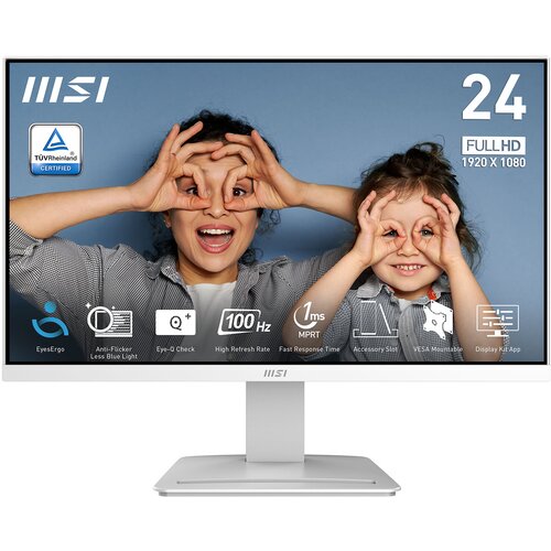 MSI Monitor 24 PRO MP2412W FHD VA 100Hz, Business bijeli Cijene
