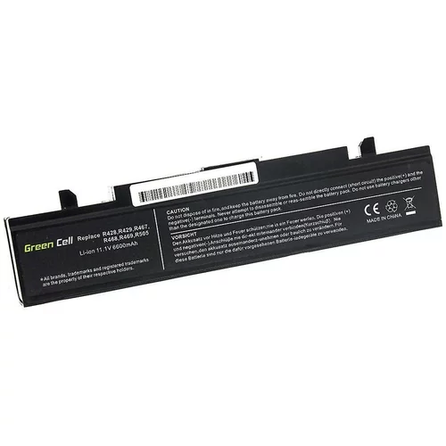 Green cell Baterija za Samsung R460 / R505 / R509, črna, 6600 mAh