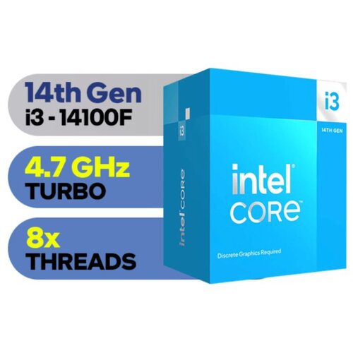 Intel Core i3-14100F3.5GHz 12MB L3 LGA1700... Slike