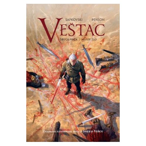 Čarobna knjiga Saga o Ve&amp;scaron;cu: Ilustrovana priča 2 - Manje zlo Slike