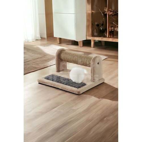 Paws &amp;amp;amp; Whiskers Jimmy - Beige Beige Cat Scratching Board Slike