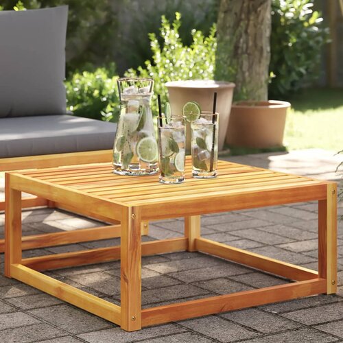 vidaXL Vrtni stolić 65 x 65 x 29 cm od masivnog bagremovog drva Cijene