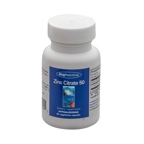 Allergy Research Group Cinkov citrat 50 Slike