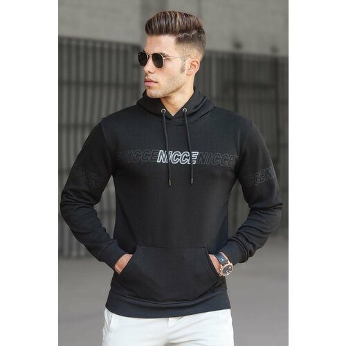 Madmext Sweatshirt - Black - Regular fit Slike