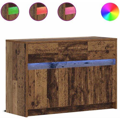TV ormar 91 x 34 x 61 cm Staro drvo Konstruirano drvo Cijene