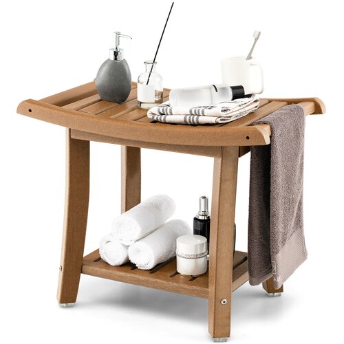 Costway Kopalni&amp;scaron;ki stolček, stolček za tu&amp;scaron; 60,5 x 34 x 48 cm, (5000491608) Slike