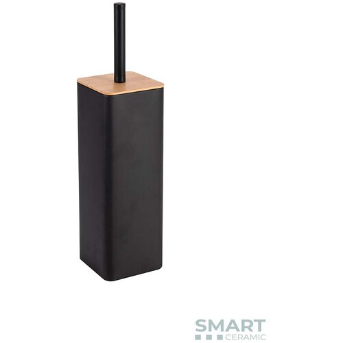 Smart Ceramic Wc četka crno/drvo kocka BIE-1135 Cene