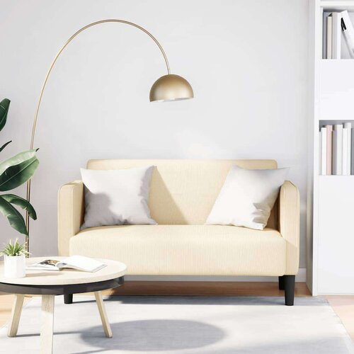  Loveseat kavč krem 109 cm velur tkanina, (21749667) Cene