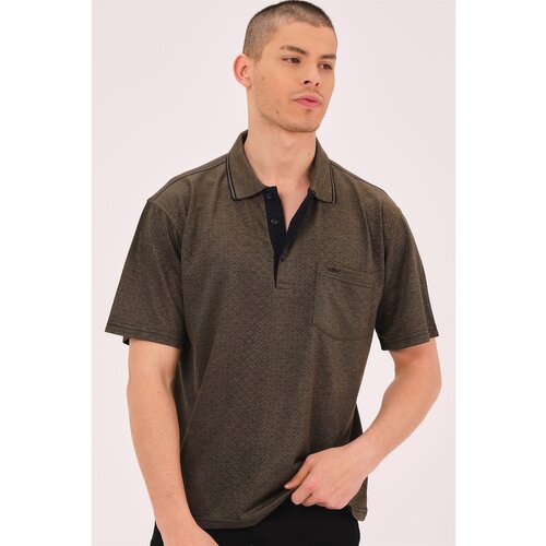 Dewberry T0732 MEN&amp;#039;S T-SHIRT-MUSTARD Slike