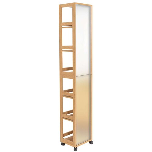 Tendance ogledalo na kotačima sa sppretincima za odlaganje mdf, colonial Slike