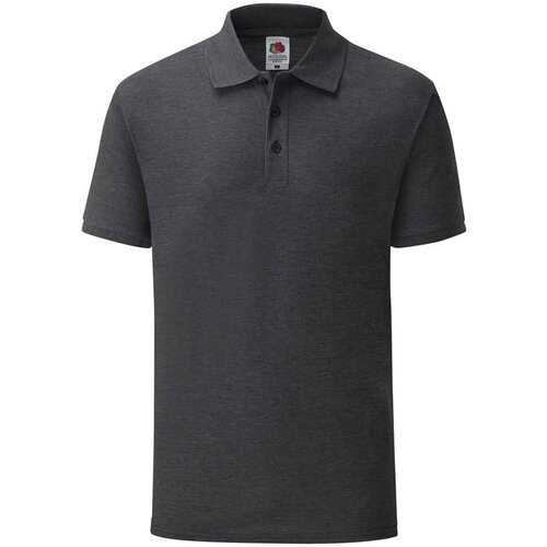 Fruit Of The Loom Ciemno szara koszulka męska polo Tailored Fit Friut of the Loom Cene