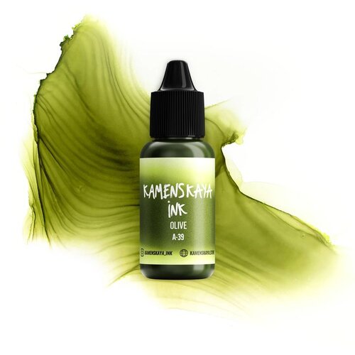  Alkoholno mastilo KAMENSKAYA A-LINE 15ml | A-39 olive Cene