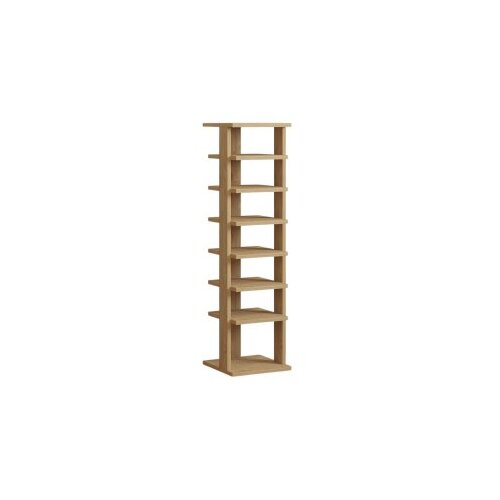Hanah home Stalak za cipele Ayka, 29,6x110x29,6 cm, Boja hrasta Slike