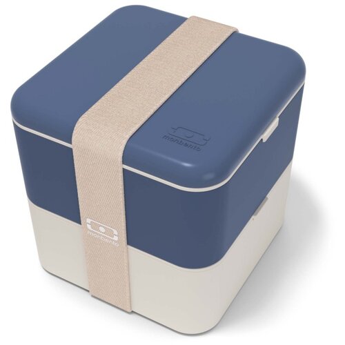 Monbento MB-Lunchbox Bento Square, Blue Natural, (22025240) Cene