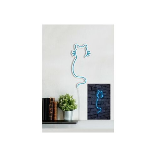 Wallity dekorativna plastična led rasveta cat - plava Slike