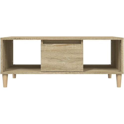 Stolić za kavu boja hrasta 90x50x36,5 cm konstruirano drvo Slike