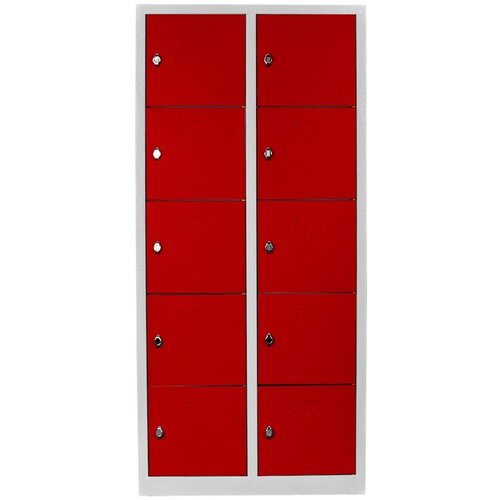 Hanah home Ormar Js1017Kı, 79x170x40 cm, Crveni Cene