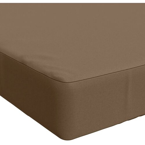  Jastučići za klupe - 2 dijela SOEST 2 kom. 100% poliester - Sivosmeđa 120 x 40 x 8 cm Melange Slike