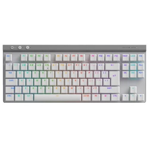 Logitech G515 LIGHTSPEED TKL brezžična RGB Tactile mehanska gaming slotisk bela tipkovnica Cene