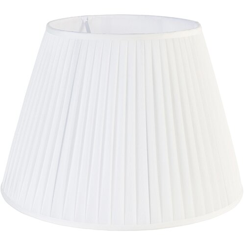 QAZQA Senčnik Plisse bel 45/30 cm Slike