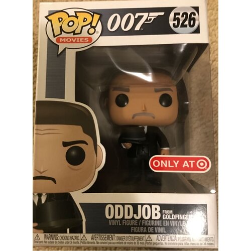 Funko Pop Vinyl James Bond Goldfinger Oddjob Throwing Hat Cene