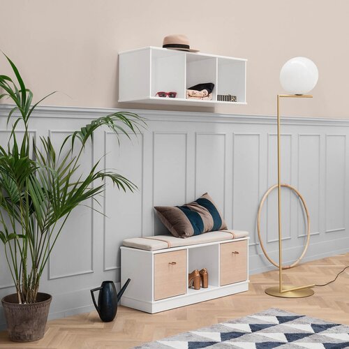 Oliver Furniture&amp;reg; vodoravan zidni regal 3x1 Slike