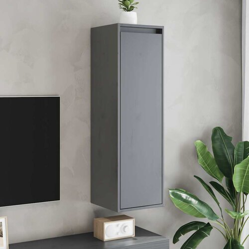  Zidni ormarići 2 kom sivi 30 x 30 x 100 cm od masivne borovine Cene