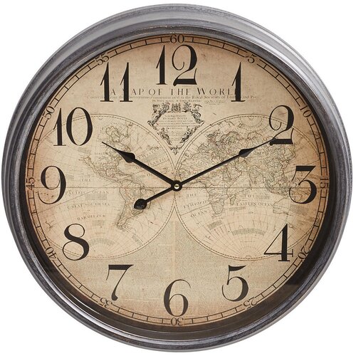 Ambia Home STENSKA URA rjava 51 cm Cene