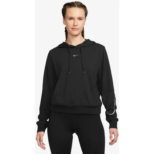 Nike Sportska sweater majica 'One' crna / bijela