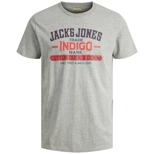 Jack & Jones majice s kratkimi rokavi - Siva