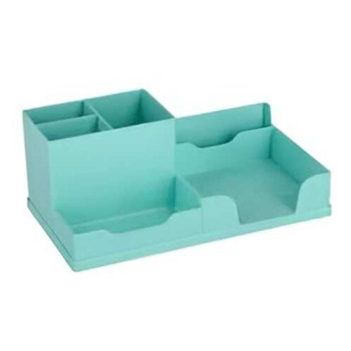 TIP Spirit: Namizni večdelni organizator za pisalne potreb&amp;scaron;čine, pastelno zelena Slike